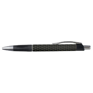 Golfnaam Logo met golfclubs, Pen
