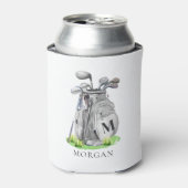 Golfnaammonogram Blikjeskoeler (Blikje Voorkant)
