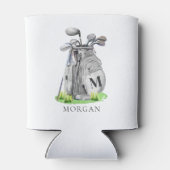 Golfnaammonogram Blikjeskoeler (Achterkant)