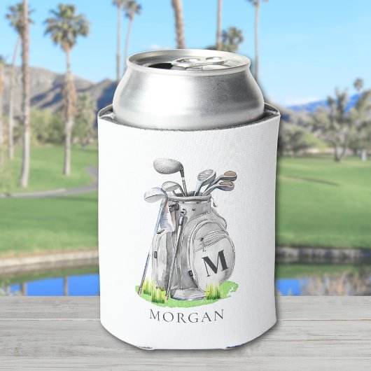 Golfnaammonogram Blikjeskoeler