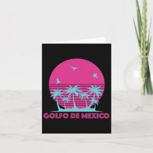 Golfo de Mexico Viva Mexico Golf van Mexico Souven Kaart