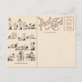  golfoefeningen Briefkaart (Voorkant)