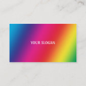 Golfolifant Visitekaartje (Achterkant)