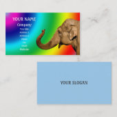 Golfolifant Visitekaartje (Voorkant / Achterkant)