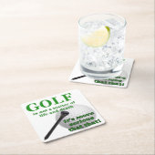 GolfOnderzetters Kartonnen Onderzetters (Insitu)