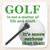 GolfOnderzetters Kartonnen Onderzetters (Voorkant)