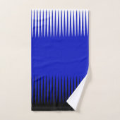 Golfontwerp blauw bad handdoek (Handdoek)