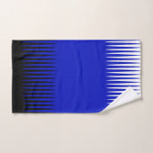Golfontwerp blauw bad handdoek (Handdoek)