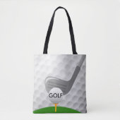 Golfontwerp-Canvas tas (Voorkant)