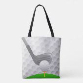 Golfontwerp-Canvas tas (Achterkant)