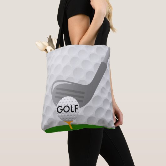 Golfontwerp-Canvas tas (Dichtbij)