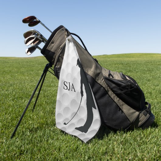 Golfontwerp Golfhanddoek (Groen)