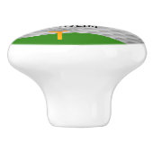 Golfontwerp keramische romp of knop (Zijkant)