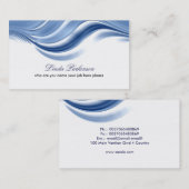 golfontwerp visitekaartje (Voorkant / Achterkant)