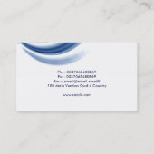 golfontwerp visitekaartje (Achterkant)