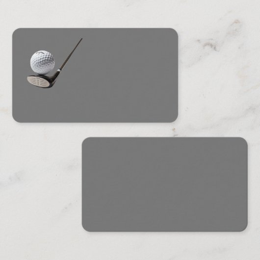 Golfontwerp Visitekaartje (Voorkant / Achterkant)