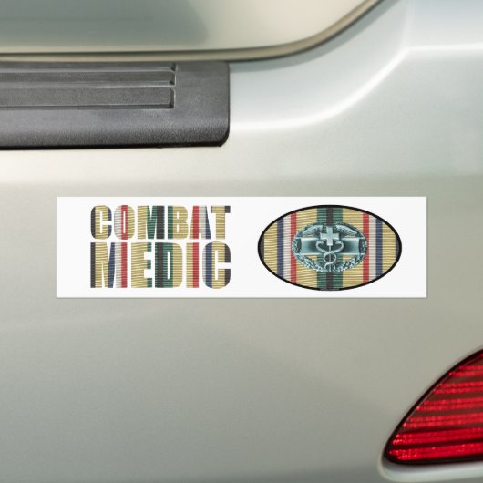 Golfoorlogstrijder Medische Zelfklever Paar Bumpersticker (Op auto)