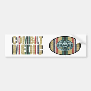 Golfoorlogstrijder Medische Zelfklever Paar Bumpersticker