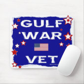 Golfoorlogveteraan - In Honor - Mousepad Muismat (Met muis)