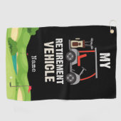 Golfoudervehikel Golfhanddoek (Horizontaal)