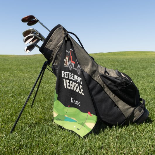 Golfoudervehikel Golfhanddoek (Groen)