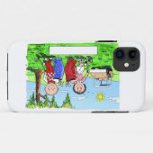 Golfpaar - Persoonlijke Cartoon Case-Mate iPhone Case (Achterkant (horizontaal))