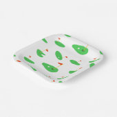 Golfpapier borden papieren bordje (Gebogen)