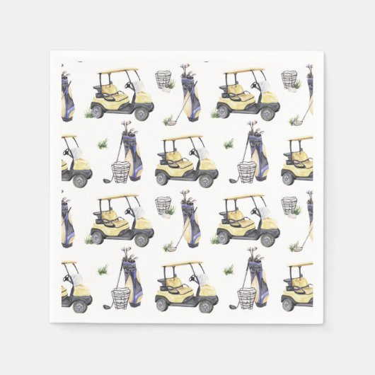 Golfpapier Servet (Voorkant)