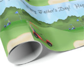 Golfpapier voor het opvullen van Vaderdag Cadeaupapier (Rol Hoek)