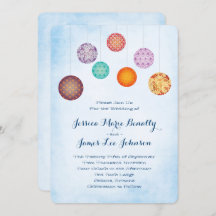 Golfpapieren lampjes Weddenschap Wolk Blauw