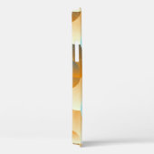  golfpatroon, blauw en bruin. Case-Mate iPhone case (Achterkant / Rechts)