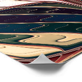 Golfpatroon Fractal Poster (Hoek)