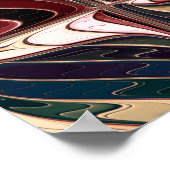 Golfpatroon Fractal Poster (Hoek)