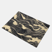 golfpatroon in kuststijl deurmat (Schuin)