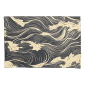 golfpatroon in kuststijl kussensloop (Voorkant)