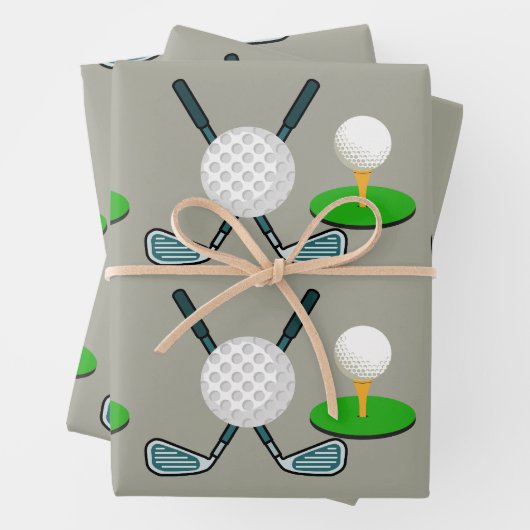 Golfpatroonpapier Inpakpapier Vel (In situ)