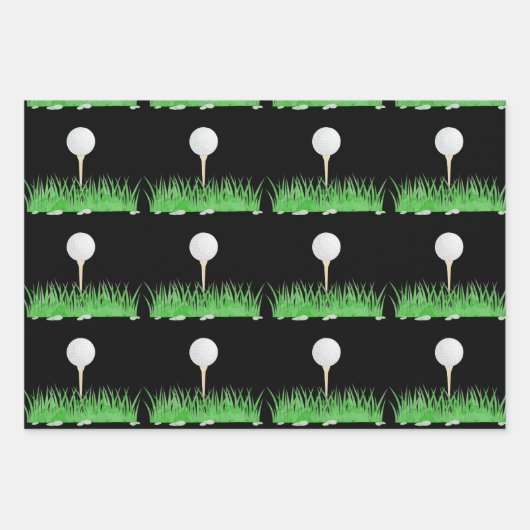 Golfpatroonpapier Inpakpapier Vel (Voorkant 3)