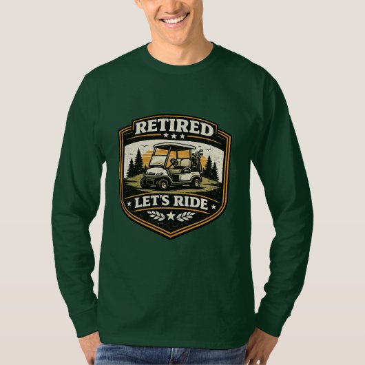 Golfpensioen t-shirt (Voorkant)