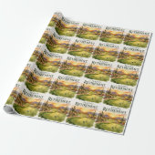 Golfpensioenfeest in Arizona Cadeaupapier (Uitgerold)
