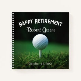 Golfpensioengastboek Notitieboek