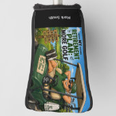 Golfpensioenplan golfheadcover (Draai 90)