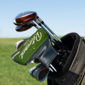 Golfpensioenplan op green golfheadcover (Insitu)