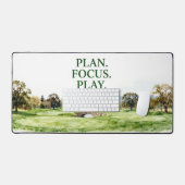 Golfplan Focus Play voor golfer Bureaumat (Keyboard & Muis)