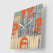  golfplaten vierkante klok (Hoek)