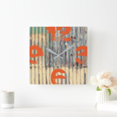  golfplaten vierkante klok (Huis)