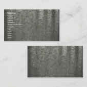 golfplaten visitekaartje (Voorkant / Achterkant)