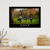 Golfposter Poster (Keuken)