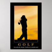 Golfposter Poster (Voorkant)