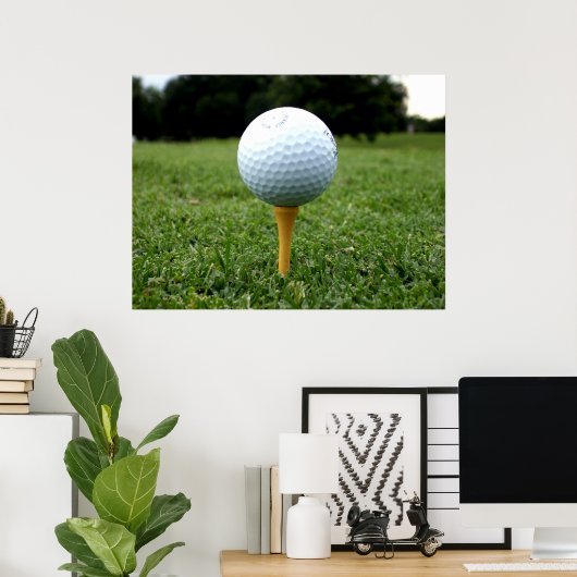GolfPoster Poster (Thuiskantoor)