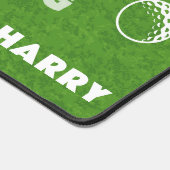 Golfpraktijk die Groene Douane zetten Bureaumat (Hoek)